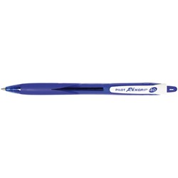 Pilot Rexgrip BeGreen Ballpoint Pen Retractable Medium 1mm Blue